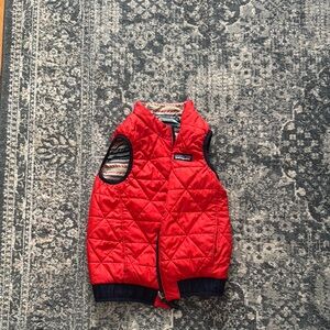 Patagonia Red Quilted Top